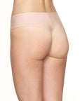 Commando Butter Mid-Rise Thong in Nude