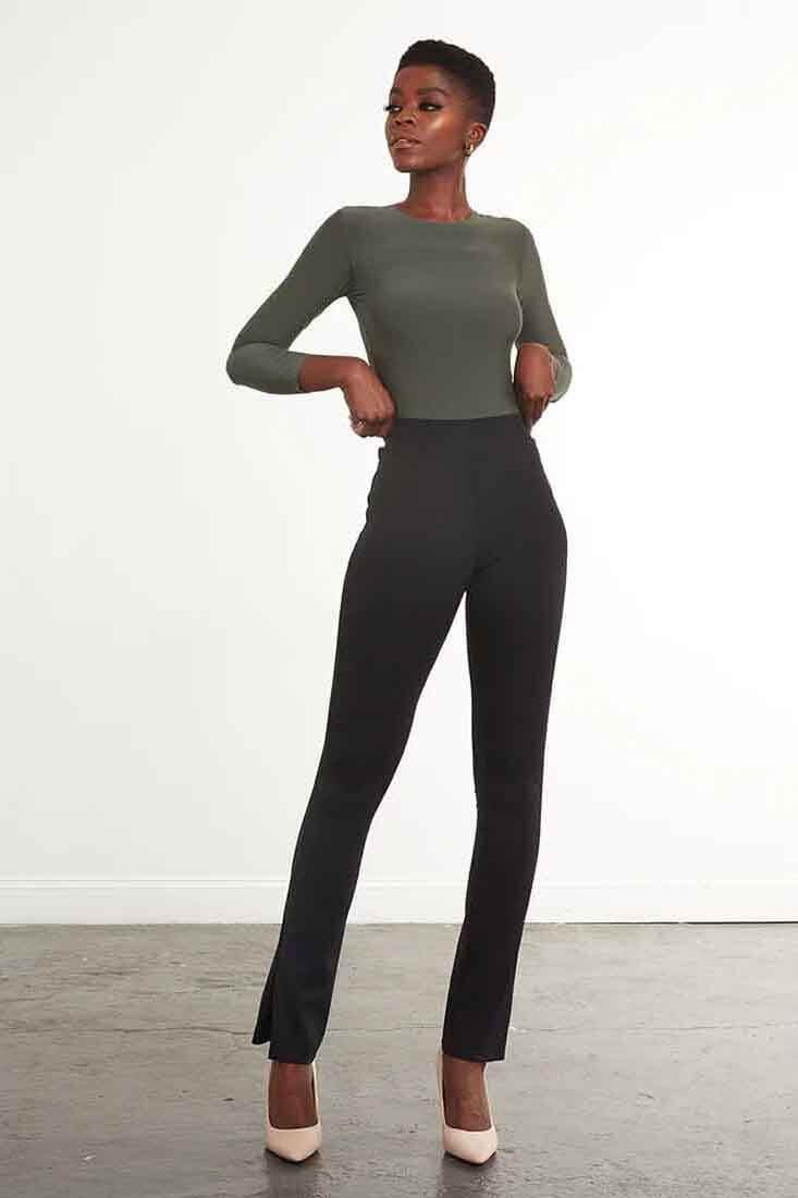 Commando Neoprene Side-Zip Pant