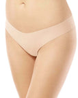 Commando Low Rise Thong Color: True Nude Size: S/M at Petticoat Lane  Greenwich, CT