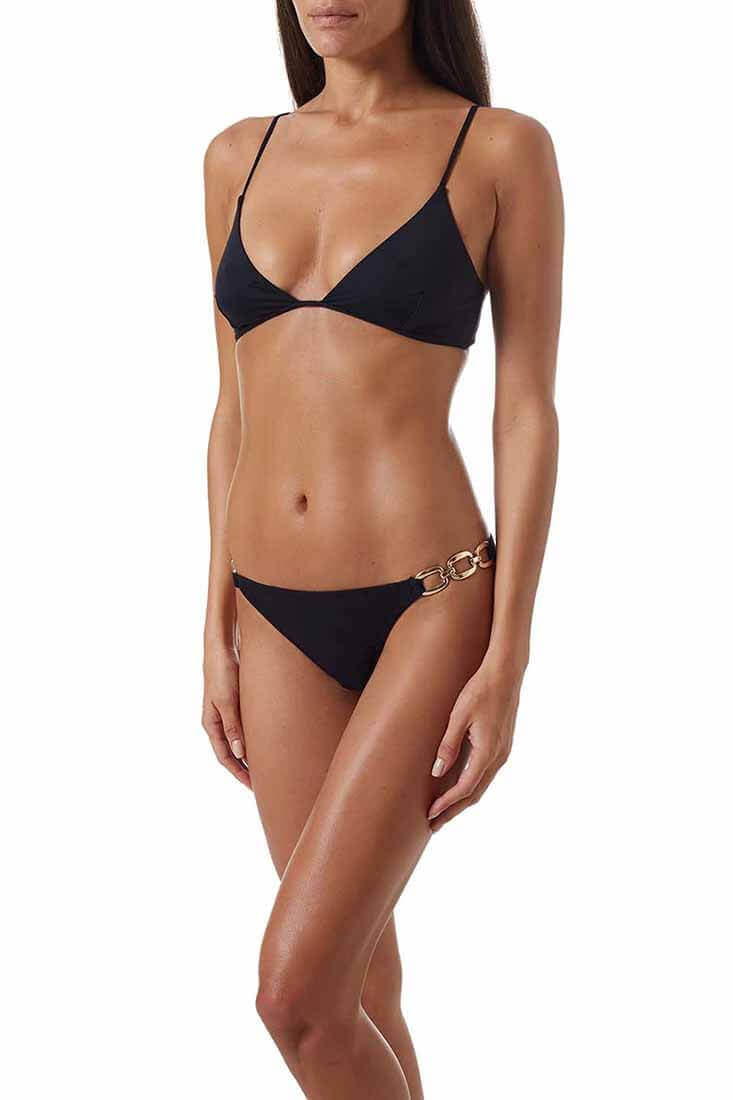 Melissa Odabash Denver Bikini in Black Size: S, M  at Petticoat Lane  Greenwich, CT