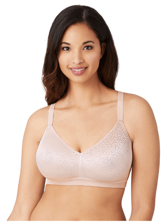 Wacoal Back Appeal Wire Free Bra Color: Rose Dust Size: 34B at Petticoat Lane  Greenwich, CT