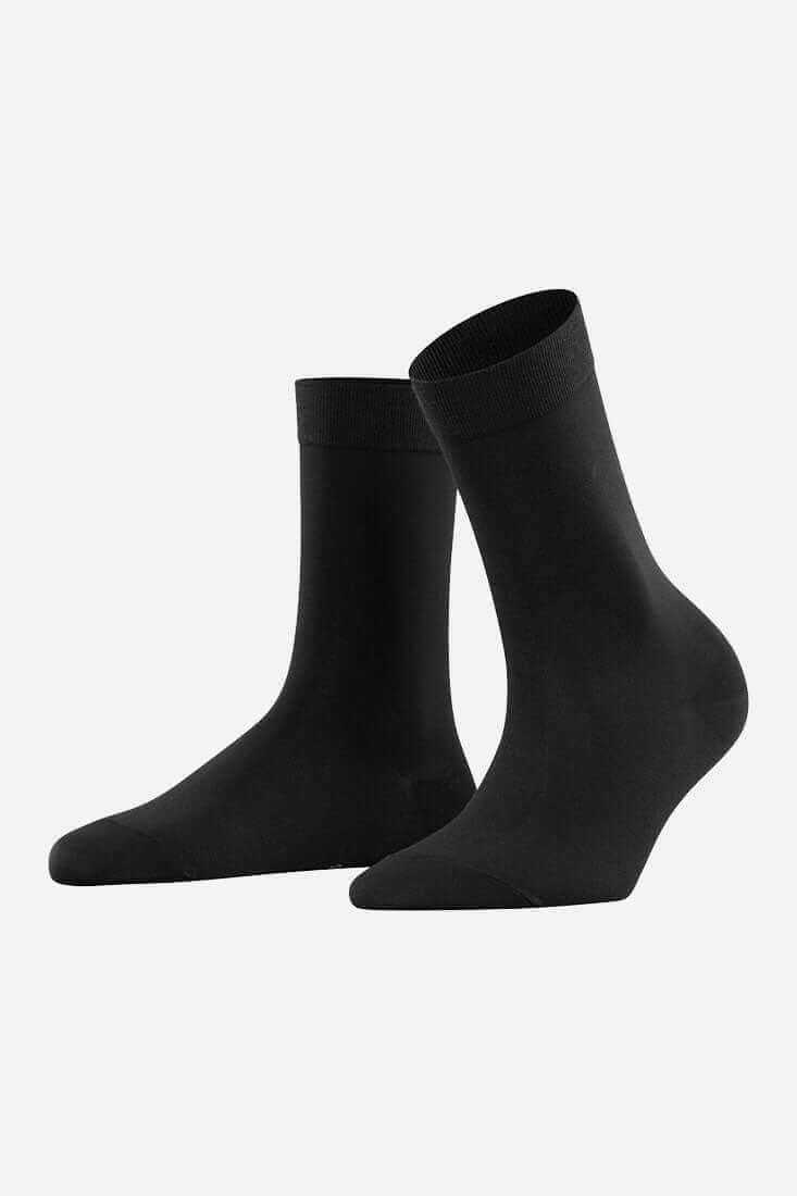 Falke Cotton Touch Women's Socks Color: Black, White Size: 35-38, 39-42 at Petticoat Lane  Greenwich, CT