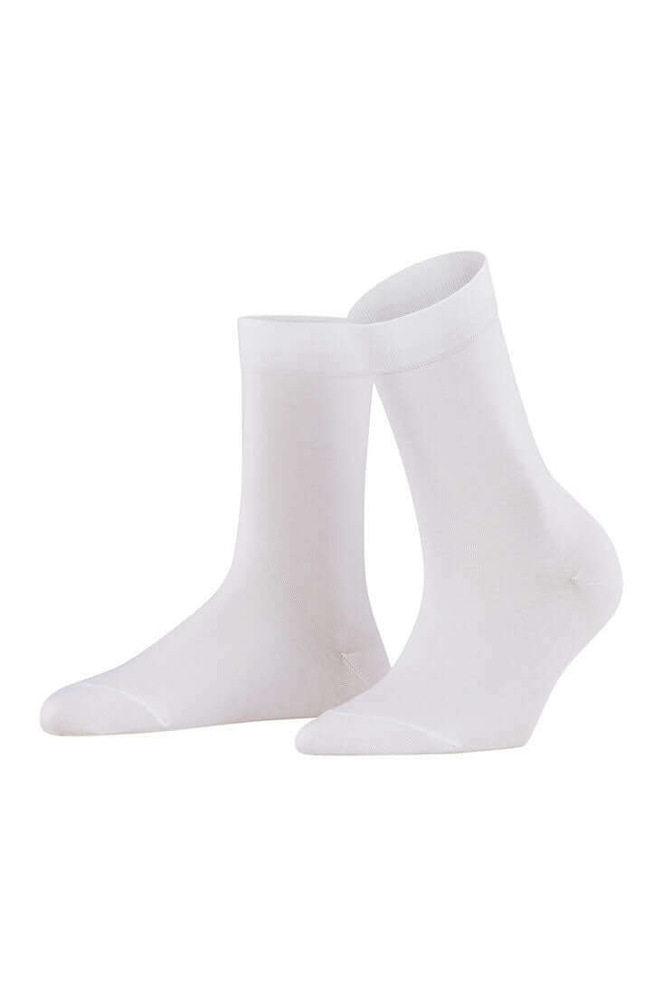 Falke Cotton Touch Women&#39;s Socks Color: White Size: 35-38 at Petticoat Lane  Greenwich, CT