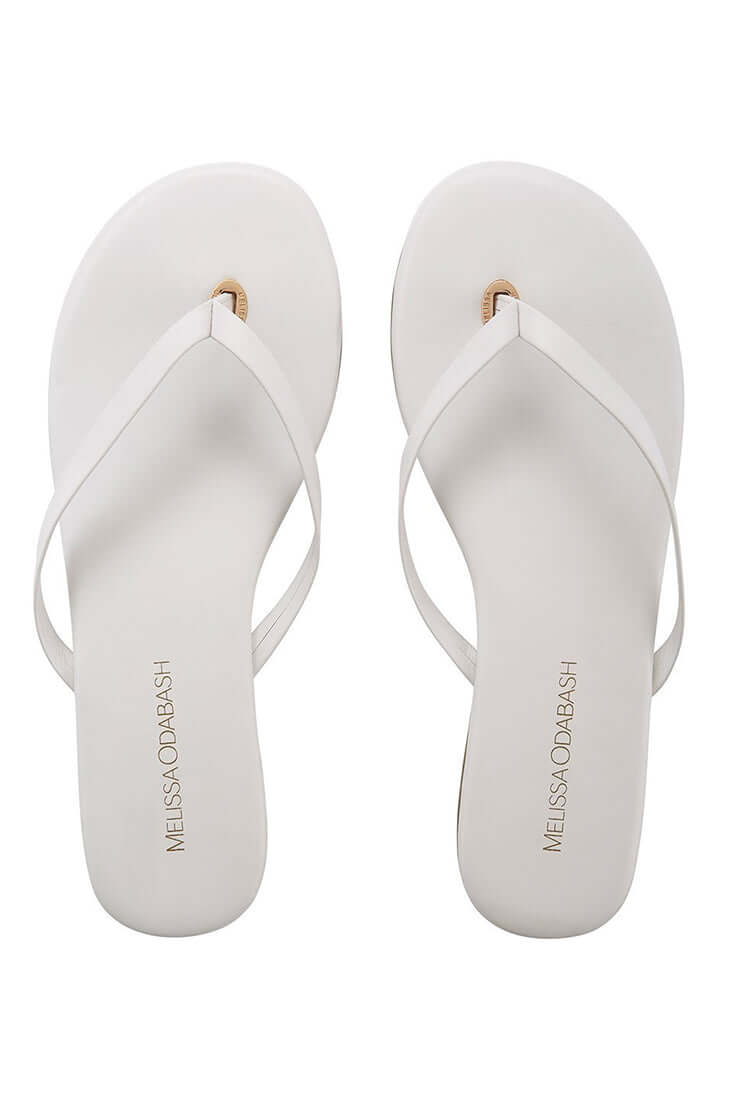Melissa Odabash Sandals (9 Colors) Color: White Size: 5 / 36 at Petticoat Lane  Greenwich, CT