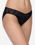 Hanky Panky Organic Cotton V-Kini Color: Chai, Black, Navy, French Lavender Size: S, M, L at Petticoat Lane  Greenwich, CT