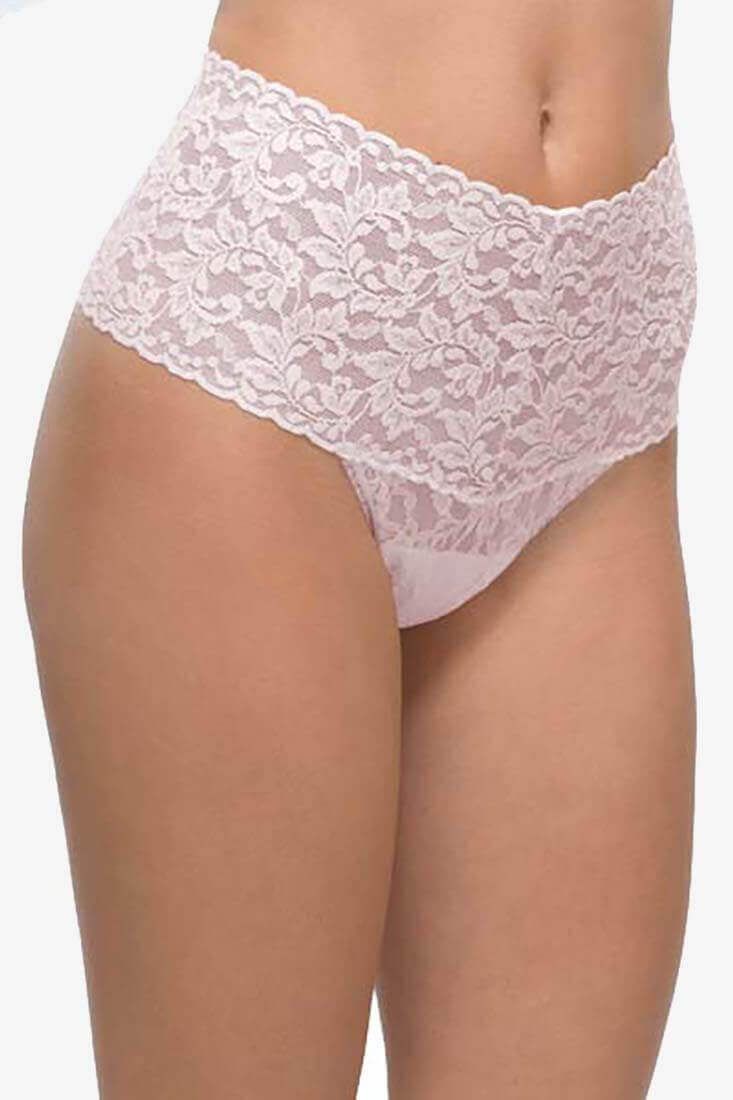 Hanky Panky Retro High-Waisted Thong Color: Red, Bliss, Navy, Black, Chai, White  at Petticoat Lane  Greenwich, CT