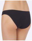 On Gossamer Cabana Cotton Bikini Color: Champagne, Black, White Size: S, M, L at Petticoat Lane  Greenwich, CT