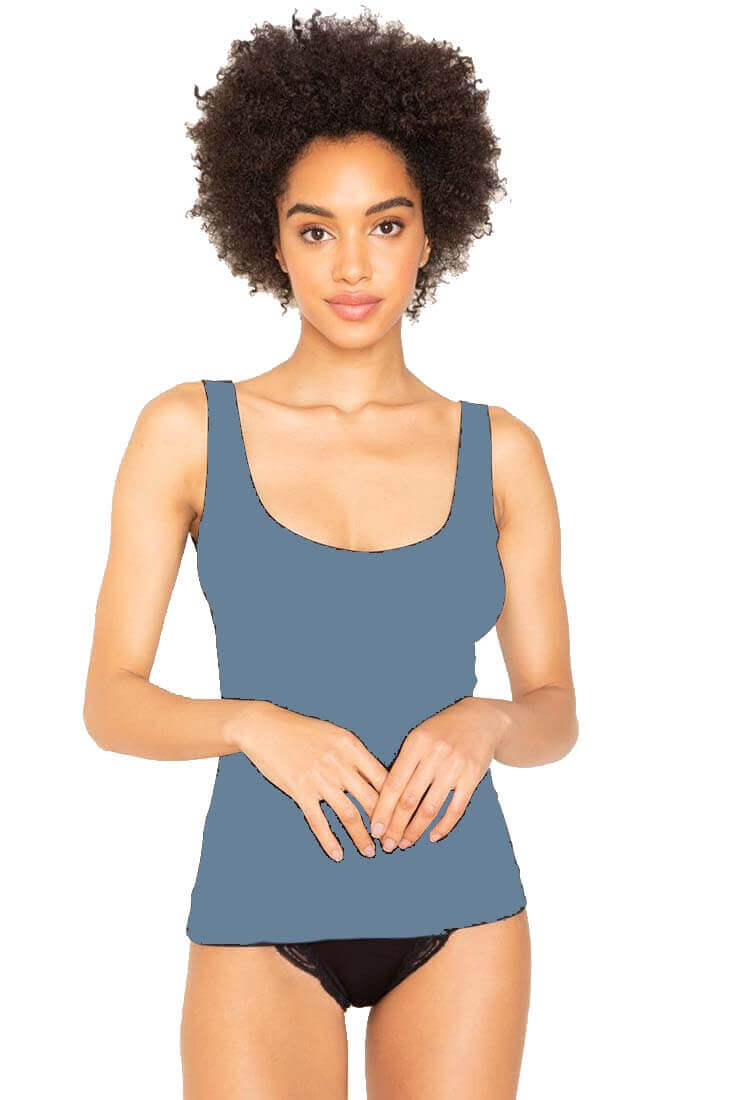 Only Hearts Low Back Tank Color: Petrol Size: L at Petticoat Lane  Greenwich, CT