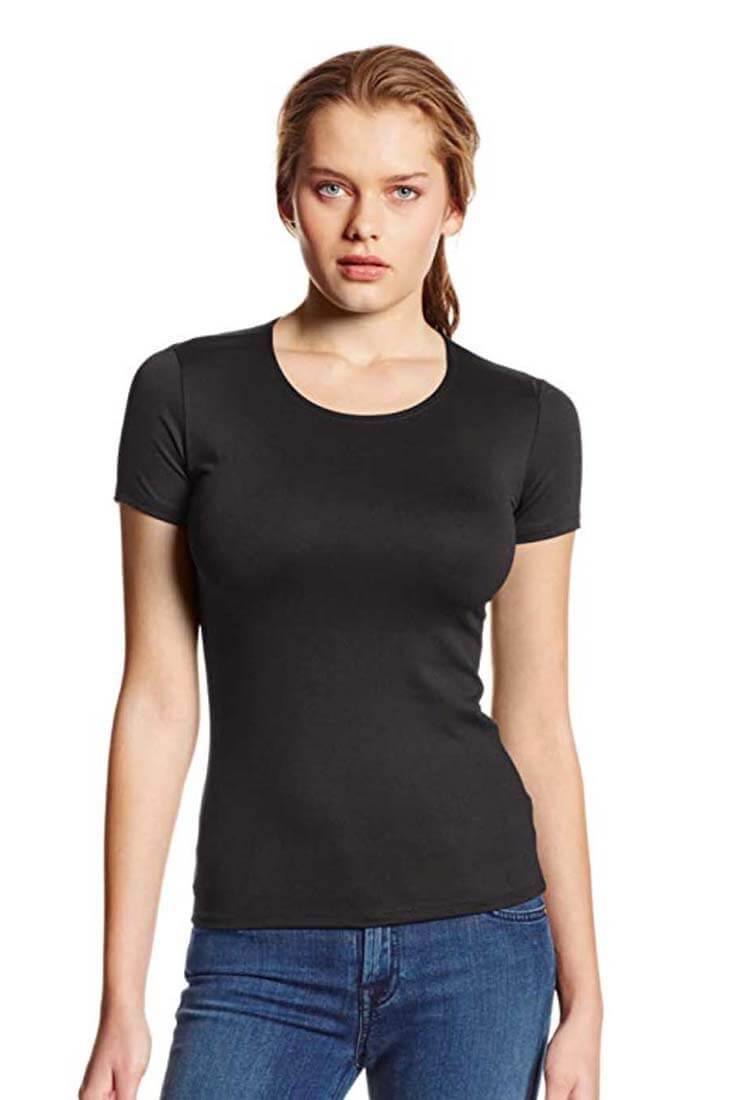 Only Hearts Short Sleeve Crewneck in Black
