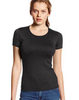 Only Hearts Short Sleeve Crewneck in Black
