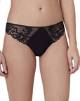 Simone Perele Saga Thong Color: Black Size: XS at Petticoat Lane  Greenwich, CT