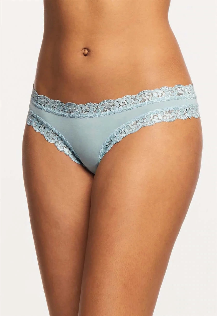 Fleur&#39;t Iconic Thong Color: Skylight Size: S at Petticoat Lane  Greenwich, CT